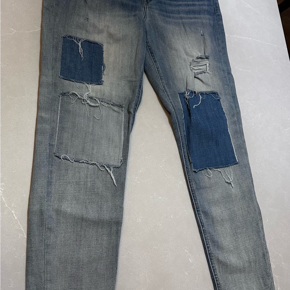 Lucky Brand Bridgette Skinny Blue Denim Jeans, 12